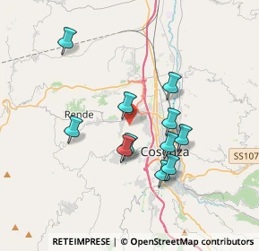 Mappa C. da Difesa, 87036 Rende CS, Italia (3.42636)