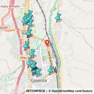 Mappa Grimaldi Park, 87100 Cosenza CS, Italia (1.421)