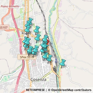 Mappa Grimaldi Park, 87100 Cosenza CS, Italia (0.843)