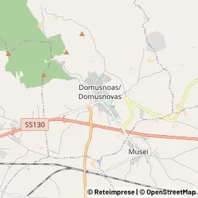 Mappa Domusnovas