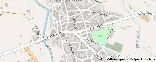 Mappa Domusnovas