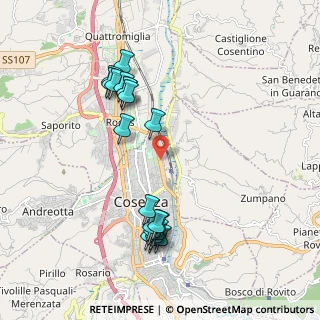 Mappa Viale Crati, 87100 Cosenza CS, Italia (2.243)