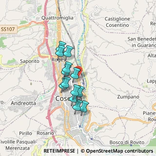 Mappa Viale Crati, 87100 Cosenza CS, Italia (1.41923)