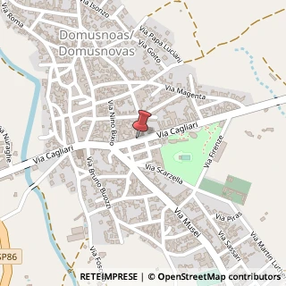 Mappa Via Cagliari,  144, 09015 Domusnovas, Carbonia-Iglesias (Sardegna)