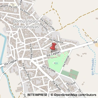 Mappa Via Cagliari, 1, 09015 Domusnovas, Carbonia-Iglesias (Sardegna)