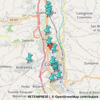 Mappa Via Rosario Livatino, 87100 Cosenza CS, Italia (2.21333)