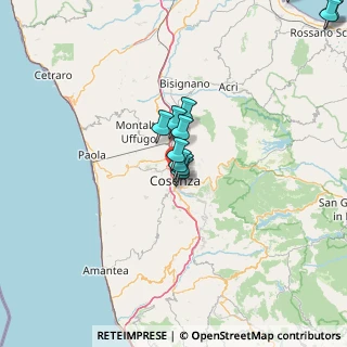 Mappa Via Rosario Livatino, 87100 Cosenza CS, Italia (15.65636)