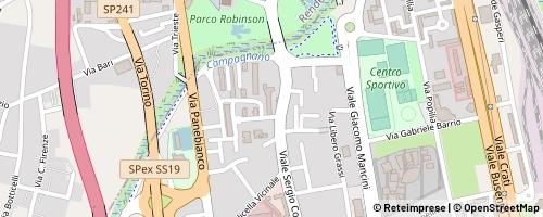 Mappa Cosenza