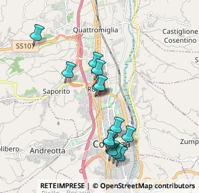 Mappa Metropolis, 87036 Cosenza CS, Italia (1.98)