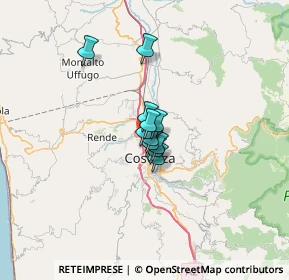 Mappa Metropolis, 87036 Rende CS, Italia (3.34727)