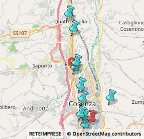 Mappa Metropolis, 87036 Rende CS, Italia (2.35364)