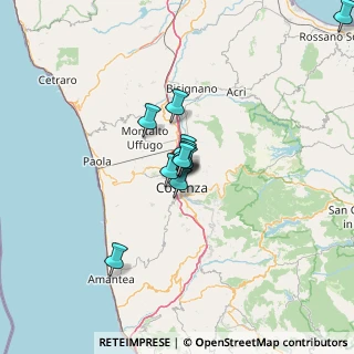 Mappa Via Modigliani, 87036 Rende CS, Italia (9.65636)
