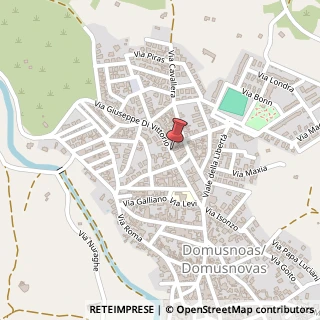 Mappa Via di Vittorio, 80, 09015 Domusnovas, Carbonia-Iglesias (Sardegna)