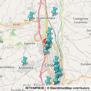 Mappa Via Kennedy CC.LE, 87036 Rende CS, Italia (2.38)