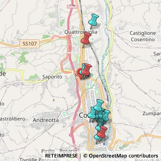 Mappa Via Kennedy CC.LE, 87036 Rende CS, Italia (2.47615)
