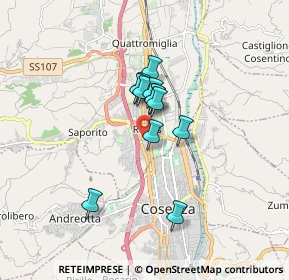 Mappa Centro Commerciale Metropolis, 87036 Rende CS, Italia (1.24)