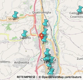 Mappa Centro Commerciale Metropolis, 87036 Rende CS, Italia (2.60533)