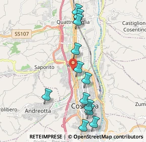 Mappa Centro Commerciale Metropolis, 87036 Rende CS, Italia (2.365)