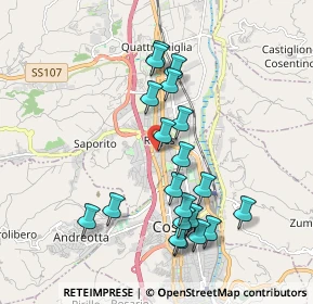 Mappa Centro Commerciale Metropolis, 87036 Rende CS, Italia (2.032)