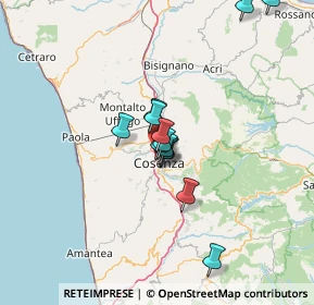 Mappa Via Po, 87036 Quattromiglia CS, Italia (11.28077)