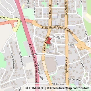 Mappa Via Salvador Allende, 53/G, 87036 Rende, Cosenza (Calabria)