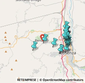 Mappa Via Luigi Pirandello, 87036 Rende CS, Italia (4.247)