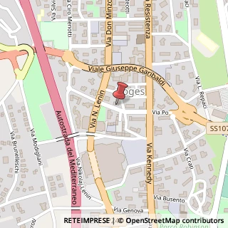Mappa Via Salvador Allende, 20, 87036 Rende, Cosenza (Calabria)