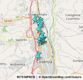 Mappa SS107, 87036 Quattromiglia CS, Italia (1.02083)