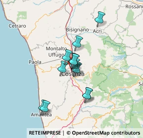 Mappa Via Salvador Allende, 87036 Quattromiglia CS, Italia (10.09071)