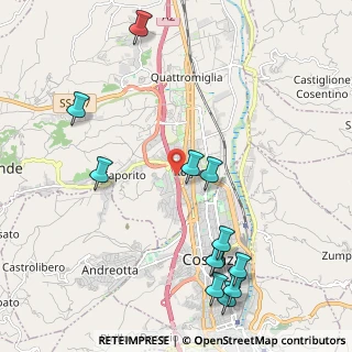 Mappa Via Caduti di Nassirya, 87036 Rende CS, Italia (2.77583)