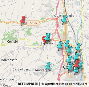 Mappa Italia, 87036 Rende CS, Italia (2.76471)