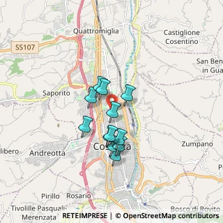 Mappa Strada 19 Bosco de Nicola, 87100 Cosenza CS, Italia (1.36417)