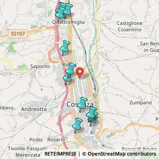 Mappa Strada 19 Bosco de Nicola, 87100 Cosenza CS, Italia (2.64167)