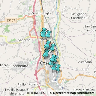 Mappa Strada 19 Bosco de Nicola, 87100 Cosenza CS, Italia (1.31538)