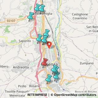 Mappa Strada 19 Bosco de Nicola, 87100 Cosenza CS, Italia (2.30667)