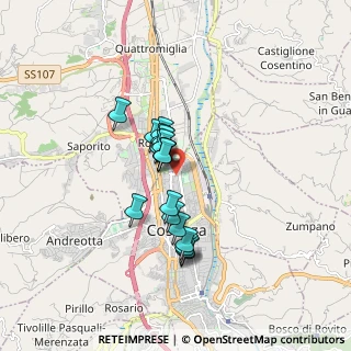 Mappa Strada 19 Bosco de Nicola, 87100 Cosenza CS, Italia (1.34056)