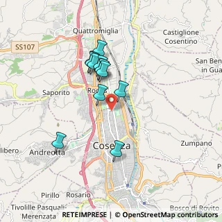 Mappa Strada 19 Bosco de Nicola, 87100 Cosenza CS, Italia (1.63667)