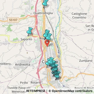 Mappa Via Caduti di Via D' Amelio, 87100 Cosenza CS, Italia (2.35067)