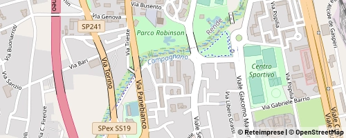 Mappa Cosenza