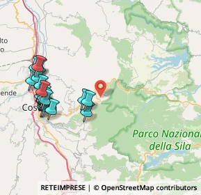 Mappa 87053 Celico CS, Italia (9.846)