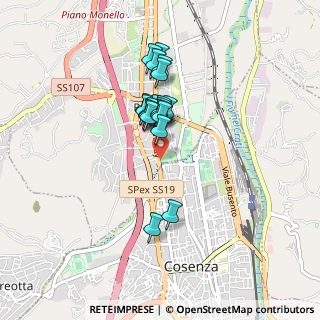Mappa Via Trieste, 87036 Quattromiglia CS, Italia (0.7125)