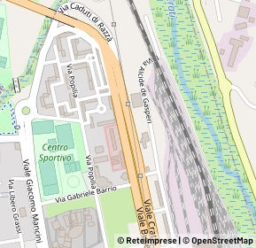 Mappa Via De Gasperi, 87100 Cosenza CS, Italia (0.21667)