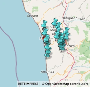 Mappa Contrada Deuda, 87027 Paola CS, Italia (9.7335)