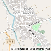 Mapa Domusnovas