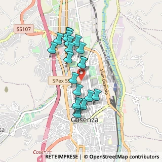 Mappa Viale Sergio Cosmai, 87100 Cosenza CS, Italia (0.842)