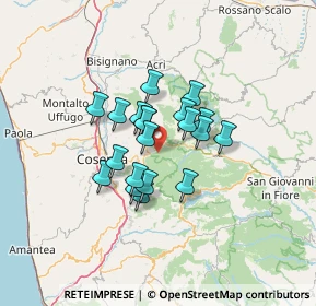 Mappa Via Roma, 87052 Spezzano della Sila CS, Italia (9.893)