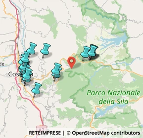 Mappa Via Roma, 87052 Spezzano della Sila CS, Italia (9.0995)