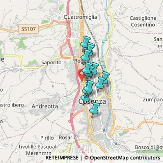 Mappa Viale Giovanni Formoso, 87100 Cosenza CS, Italia (1.09846)