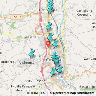 Mappa Viale Giovanni Formoso, 87100 Cosenza CS, Italia (2.2125)