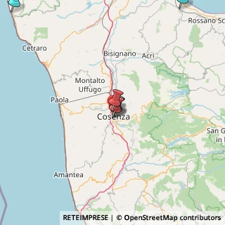 Mappa Via Giuseppe Giacomantonio, 87100 Cosenza CS, Italia (32.08222)